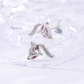 Kitsune 925 Silver Diamond Earring Studs