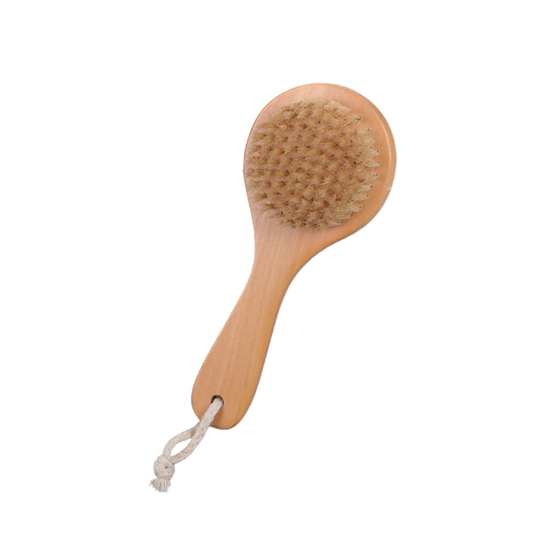 Small Bamboo Bath Brush