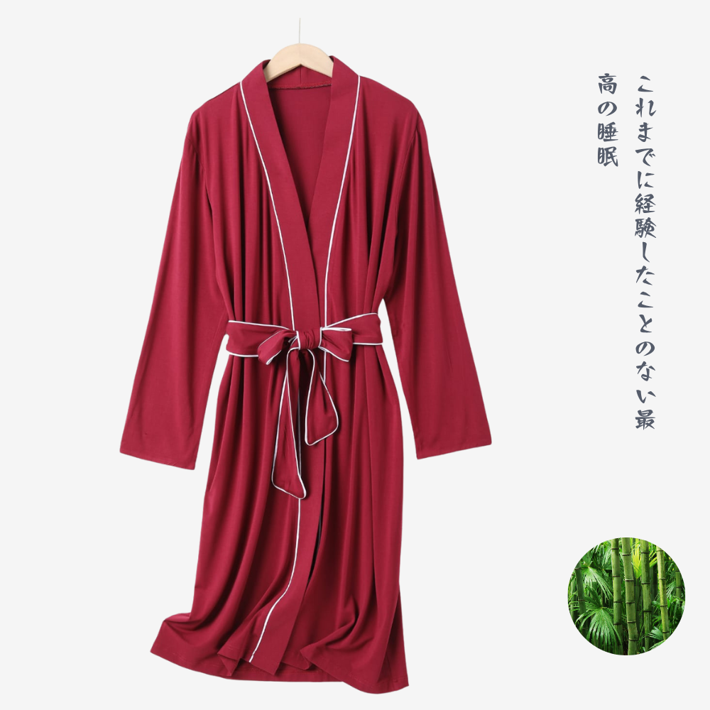 Himoriwabi Luné Robe Eversoft Bamboo™ - Maple Red
