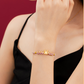 Kitsune Gold-Plated Rope Bracelet