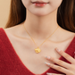 Kitsune Gold-Plated 999 Necklace