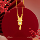 Kitsune Gold-Plated 925 Glass Stone Necklace