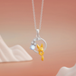 Kitsune Gold-Plated 925 Glass Stone Necklace II