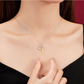 Kitsune Gold-Plated 925 Glass Stone Necklace II