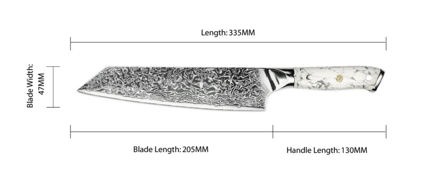 Shiraishi (白石) 9-Piece Knife Set