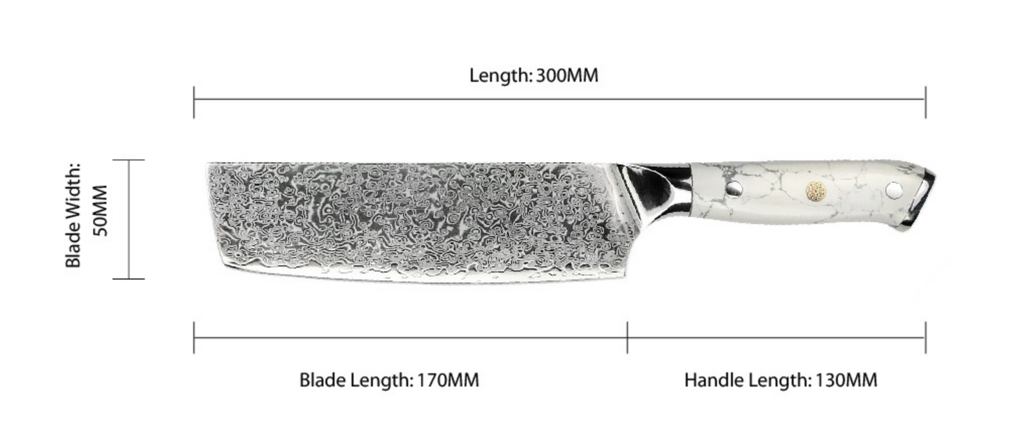 Shiraishi (白石) 9-Piece Knife Set