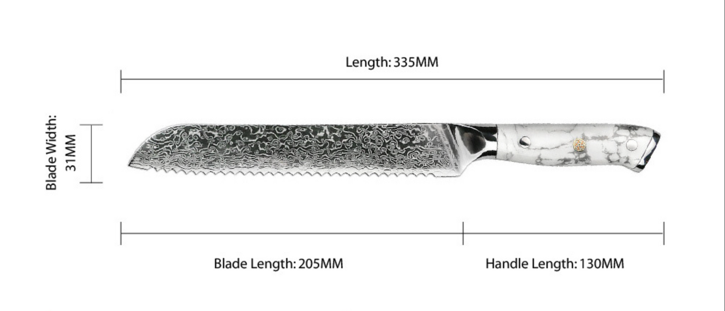 Shiraishi (白石) 9-Piece Knife Set