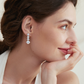 Moissanite Drop Earrings