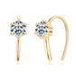 Moissanite U Shape Earrings