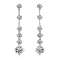 Moissanite Drop Earrings II