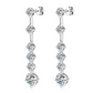 Moissanite Drop Earrings II