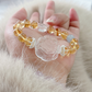 Kitsune Citrine Beaded Bracelet