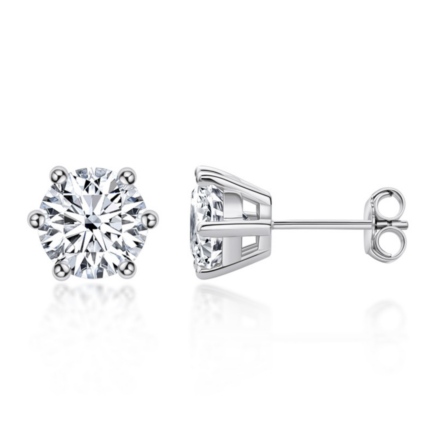 Princess Crown Stud Earrings