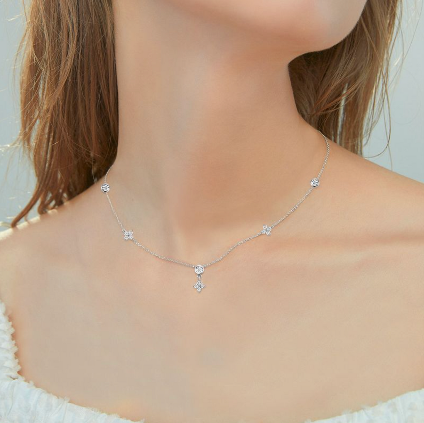 Clover Constellation Necklace