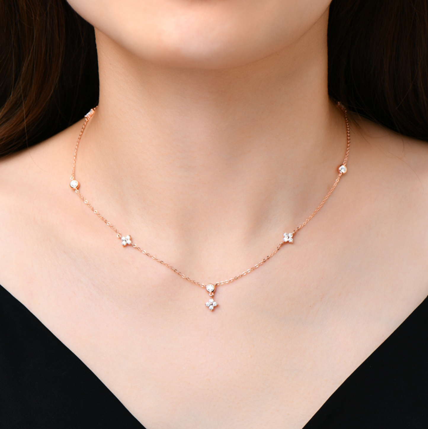 Clover Constellation Necklace