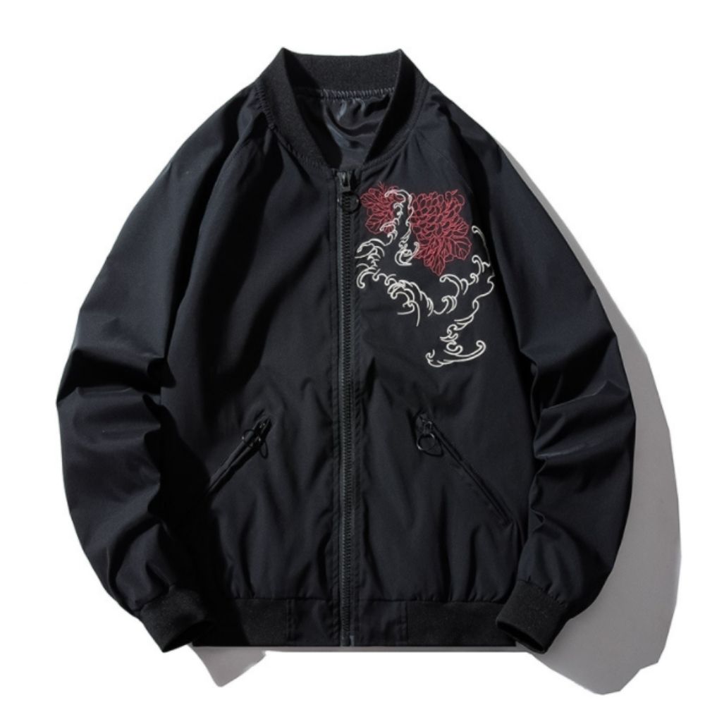 Ryū embroidered jacket